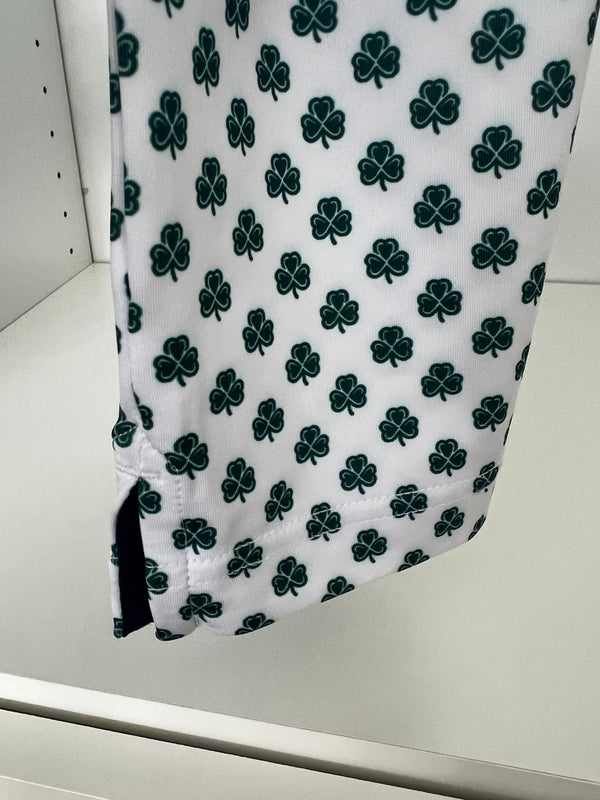 Luck of the Irish Polo - White