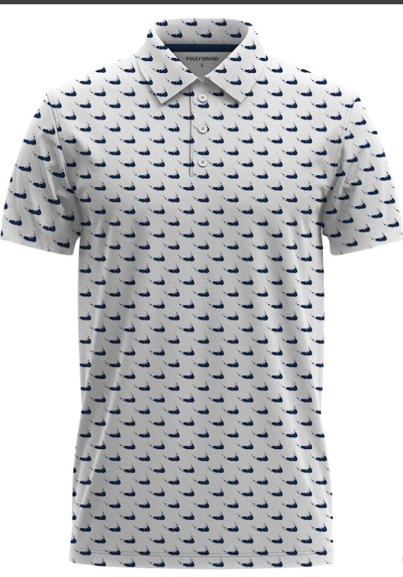 ACK Deep Blue Polo