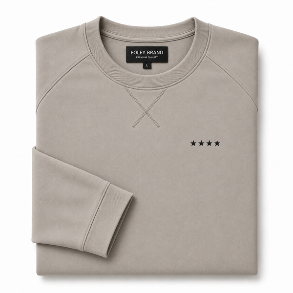 Grey Bullpen Crewneck