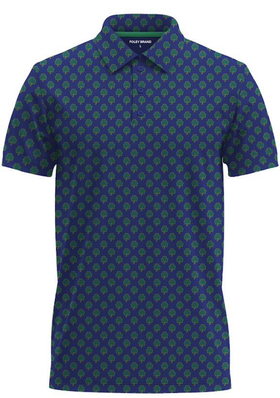 Luck of the Irish Polo - Navy