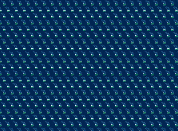 Pure Michigan - Navy Polo