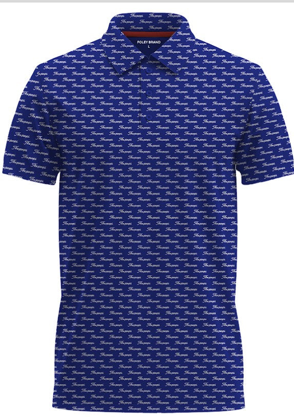 The Papi Classic Navy Blue Polo