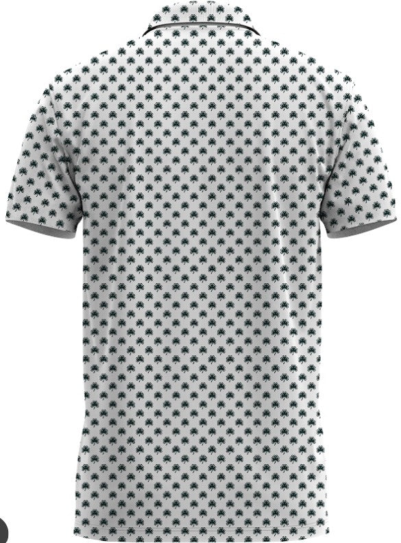 Luck of the Irish Polo - White