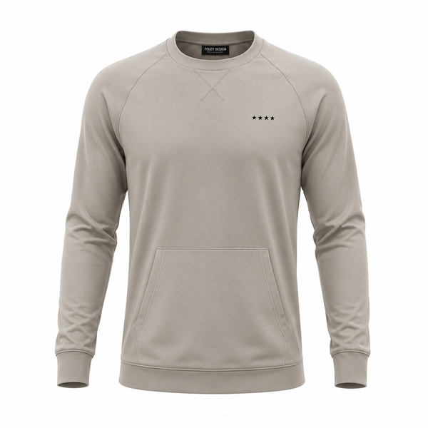 Grey Bullpen Crewneck