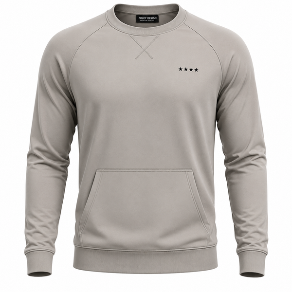Grey Bullpen Crewneck