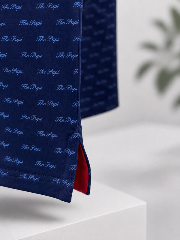 The Papi Classic Navy Blue Polo