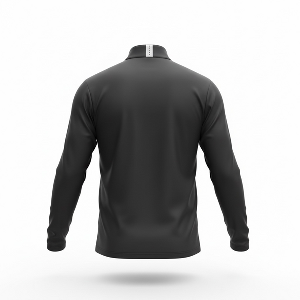 Jet Black Windsor Q ZIp - American Flag