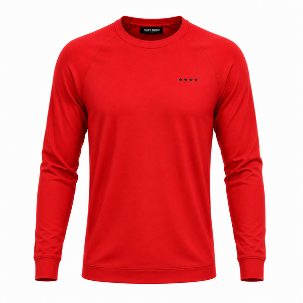 Patriot Red Bullpen Crewneck