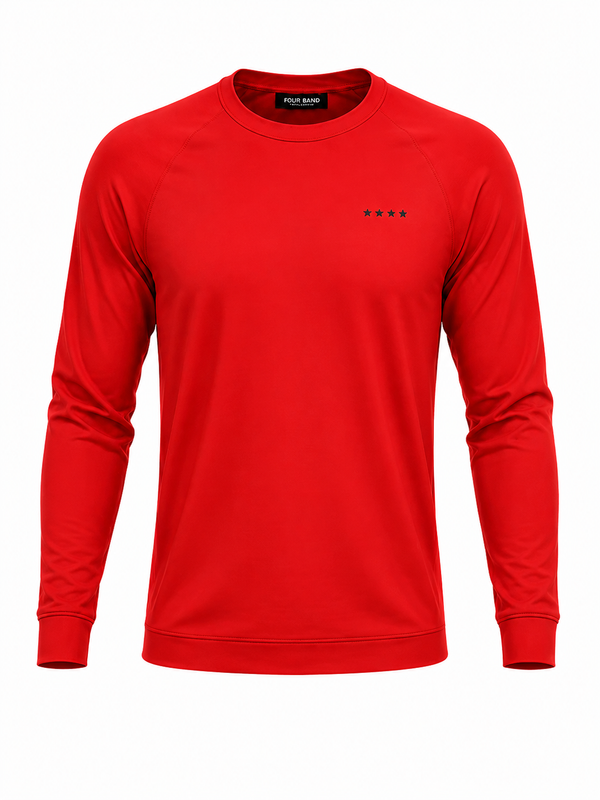 Patriot Red Bullpen Crewneck
