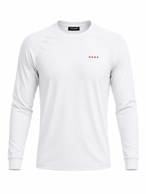 White Bullpen Crewneck
